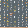 Printed Cotton ELIO Blue Stone / Muted Multicolored